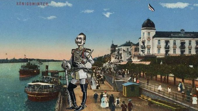 Wilhelm II, Rhine alley Königswinter
